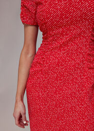 Petite Diagonal Fleck Dobby Dress