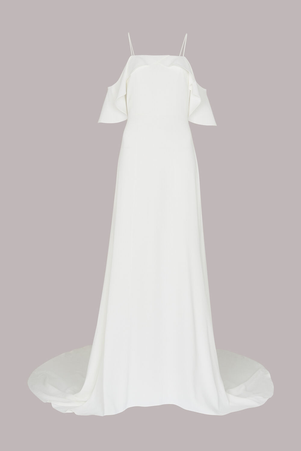 Ivory Esther Bardot Wedding Dress