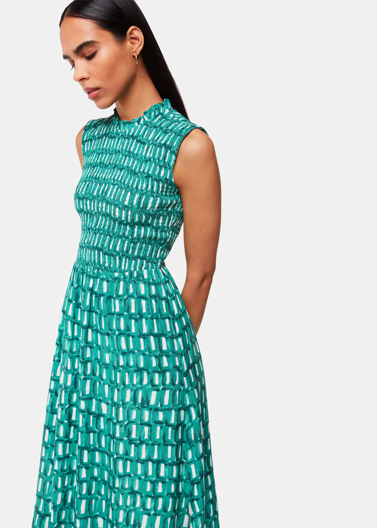 Linked Smudge Heidi Dress