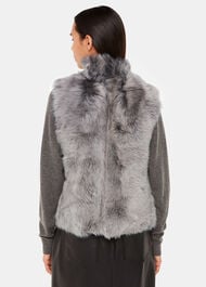 Short Toscana Sheepskin Gilet