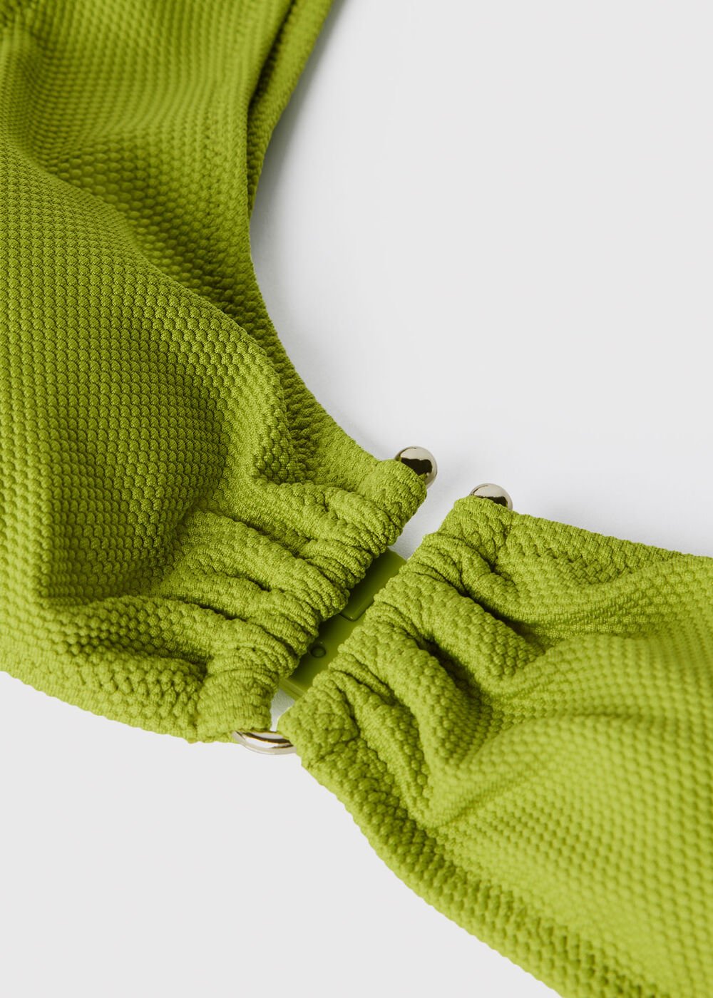 Textured Ring Bikini Top