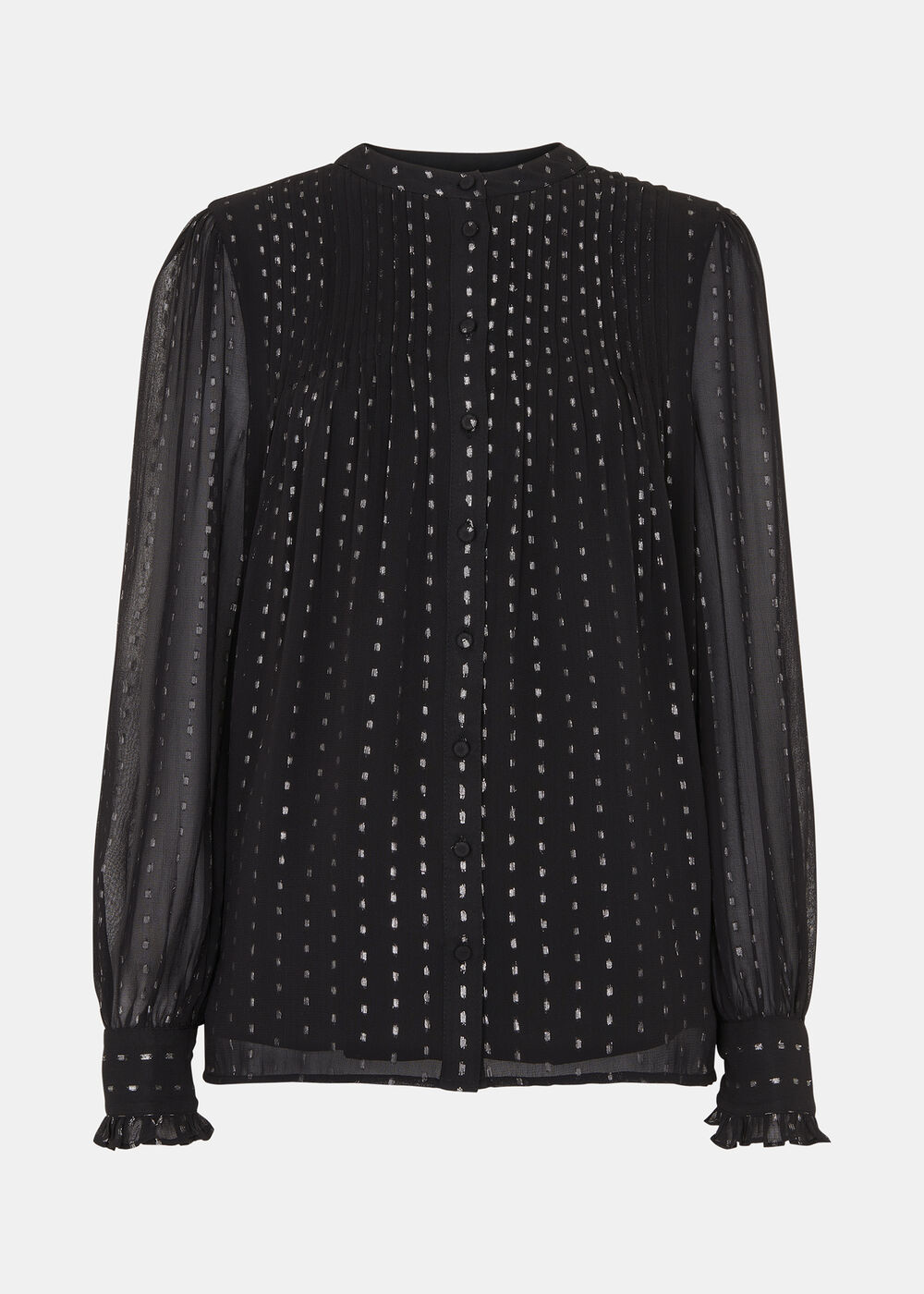 Metallic Stripe Shirt