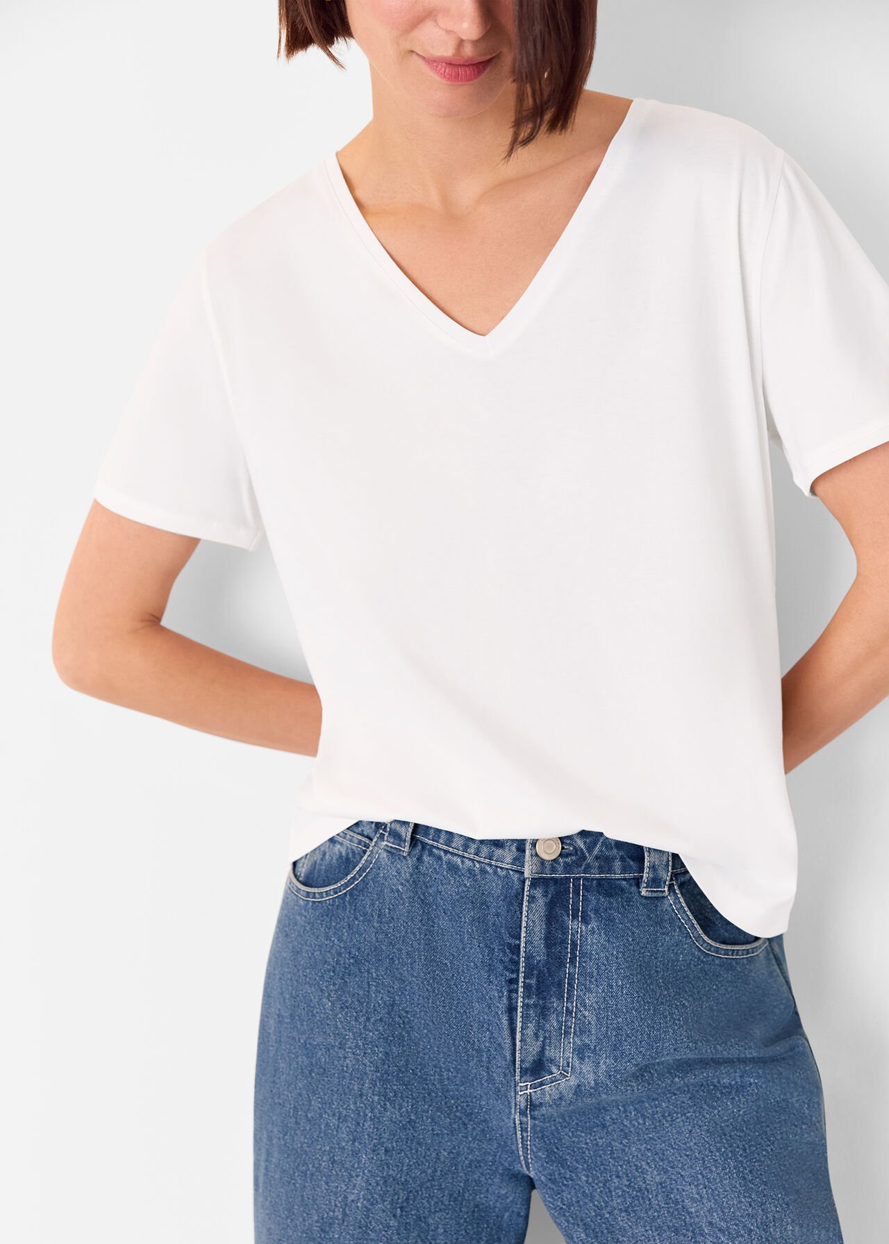 V Neck Tee