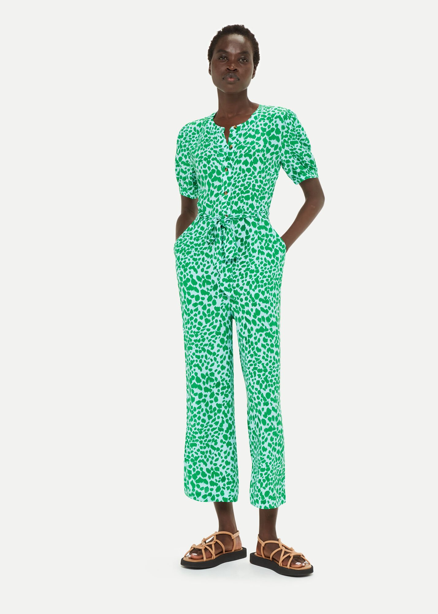 Whistles white jumpsuit top
