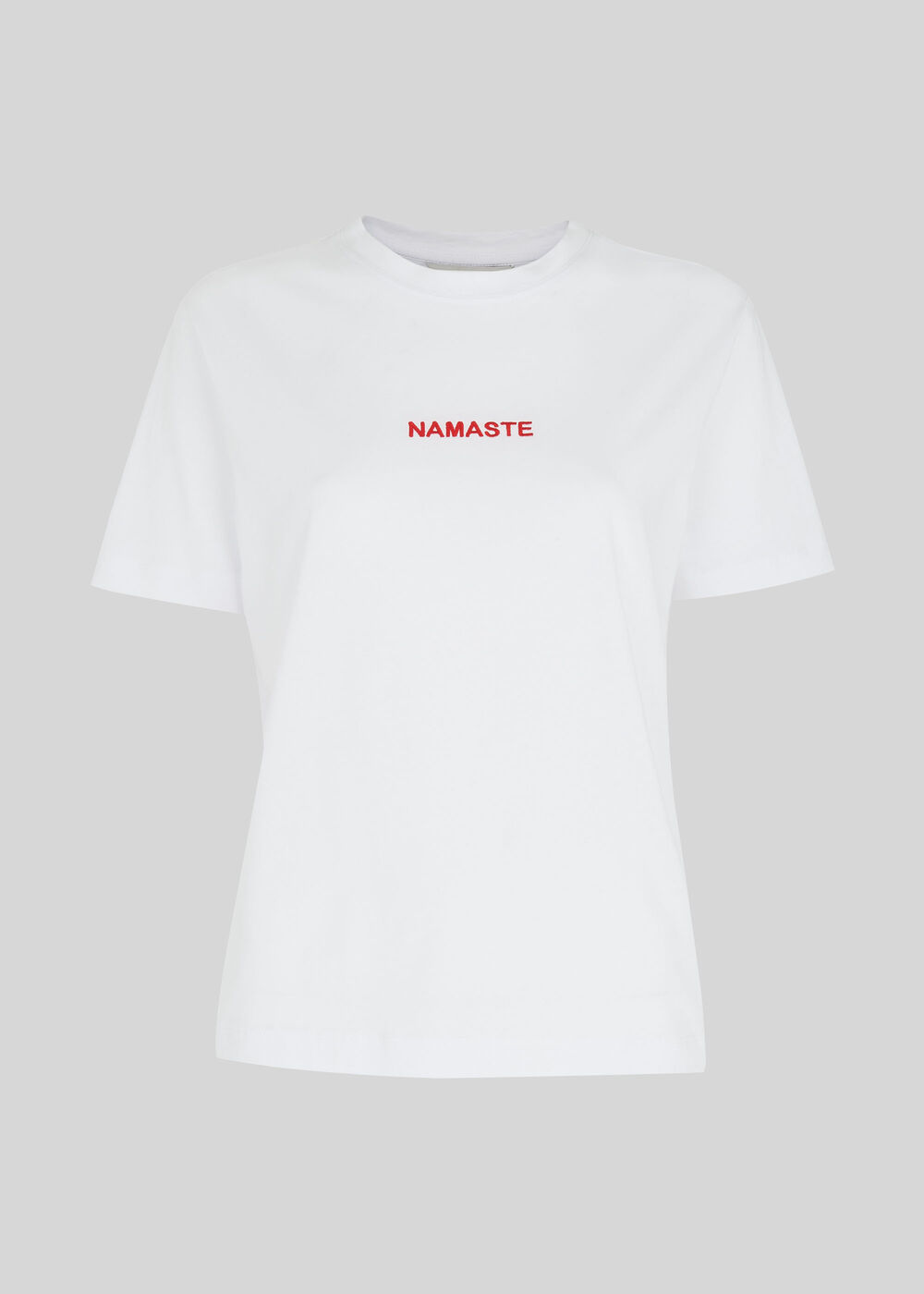 Namaste Mini Logo T- Shirt White