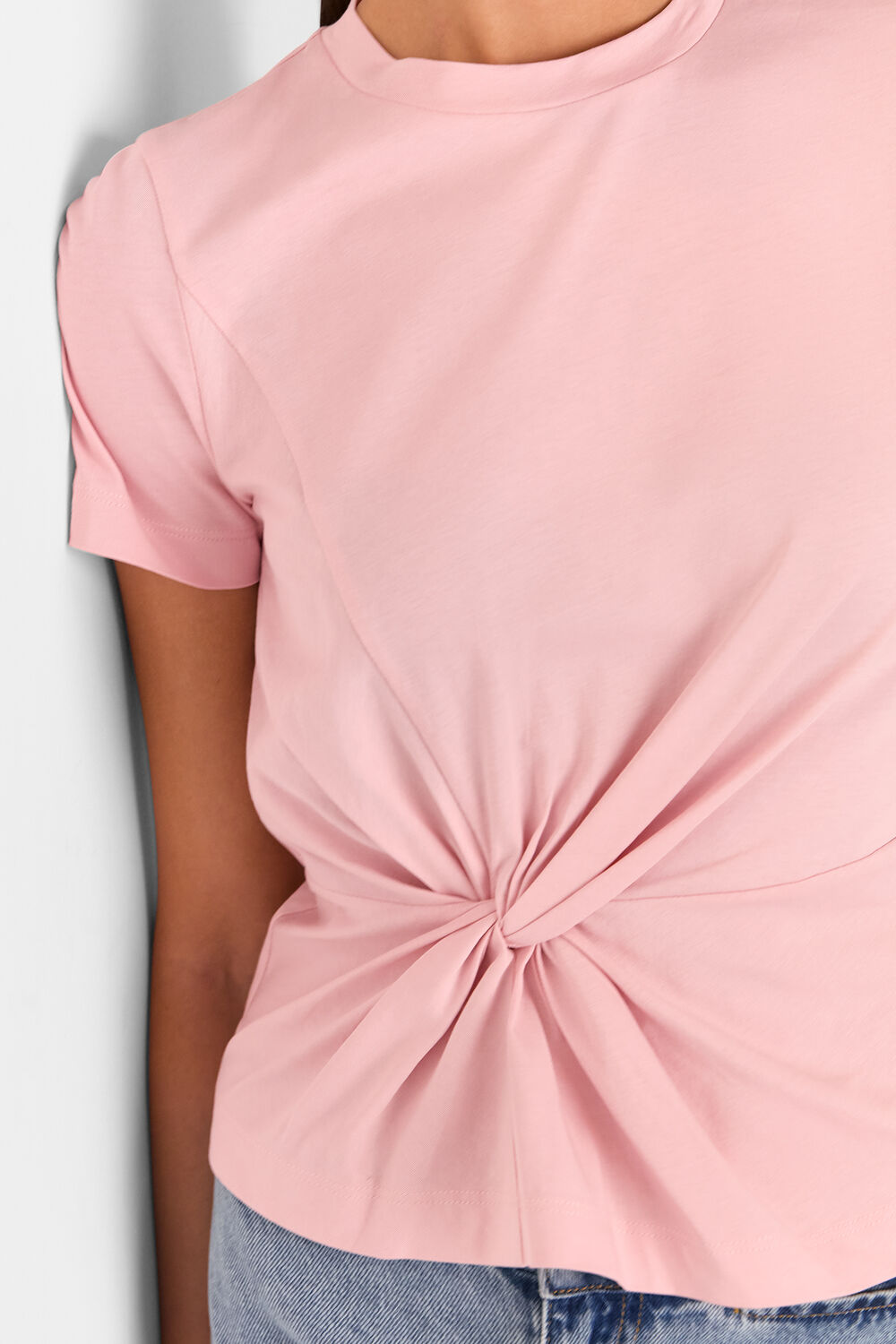 Twist Front Detail Tee