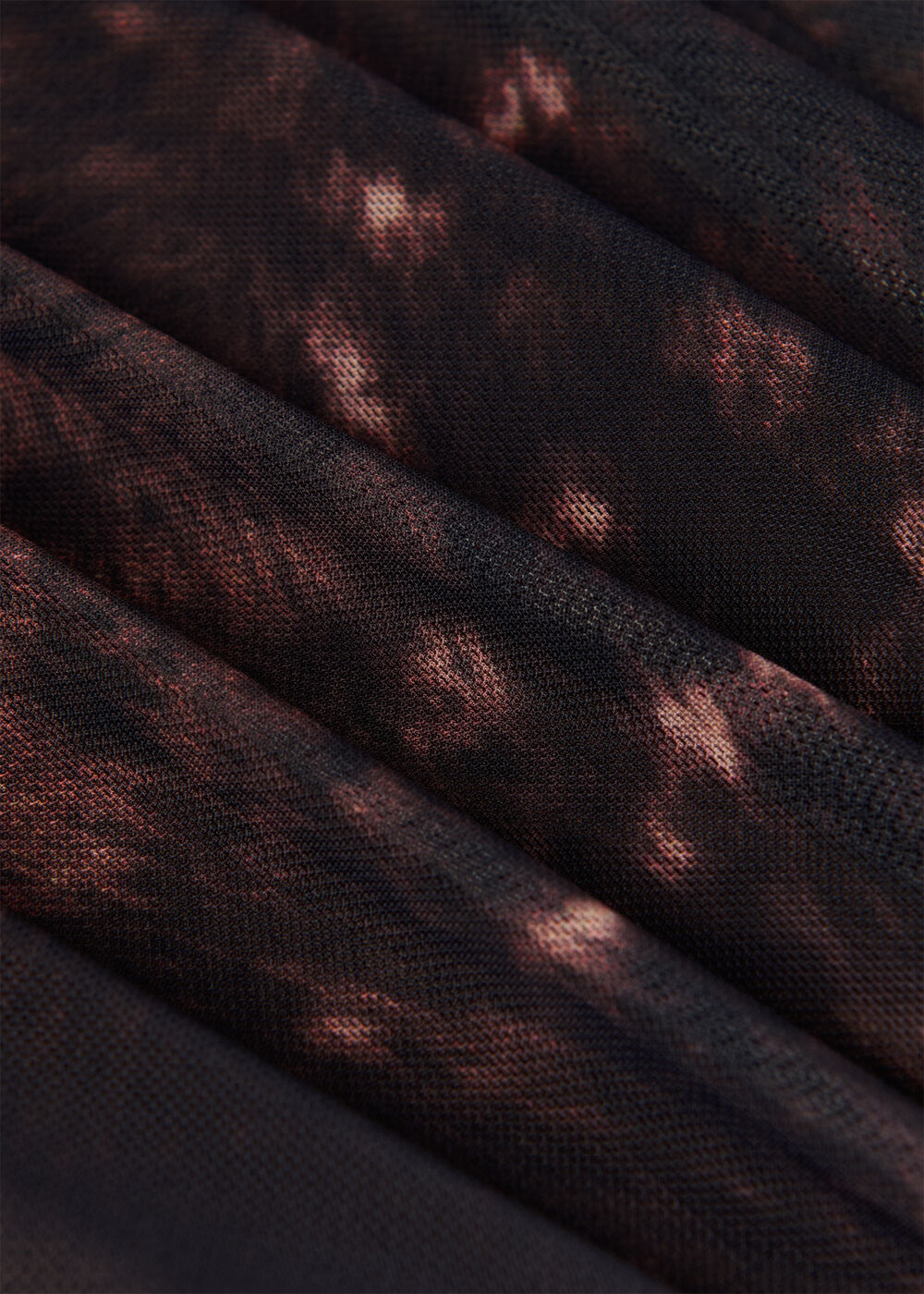 Petite Spotted Animal Mesh Dress