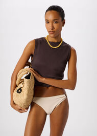 Ring Detail Bikini Bottom