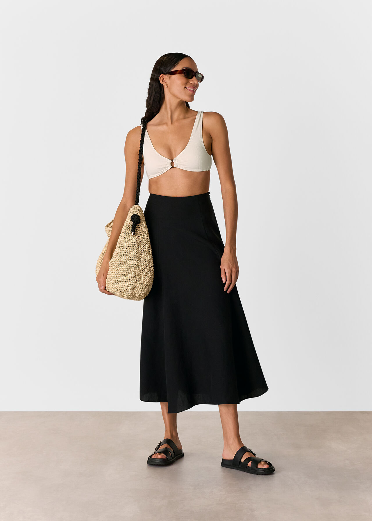 Ring Detail Bikini Top