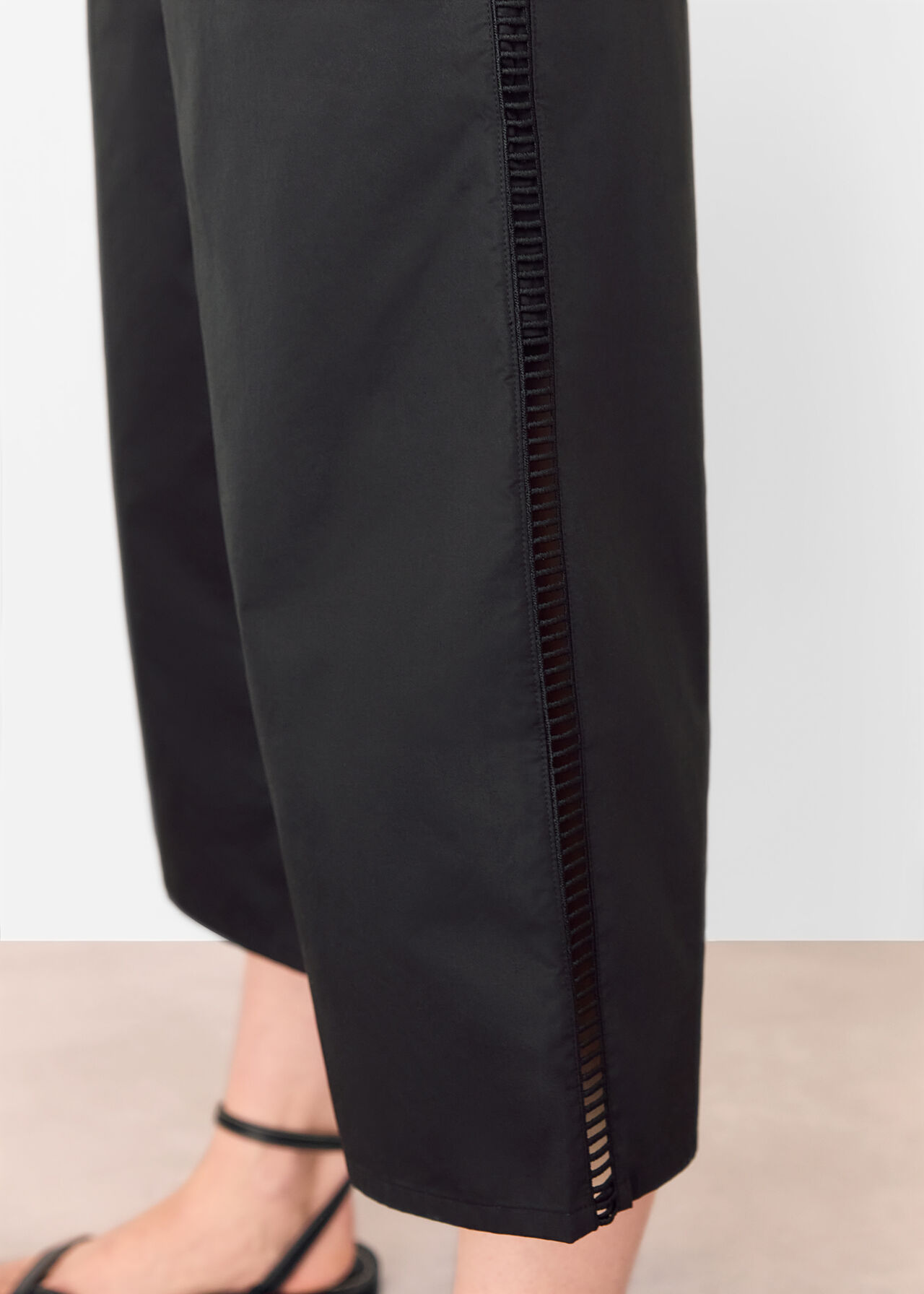 Broderie Poplin Jumpsuit