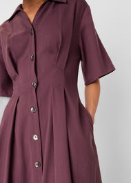 Renee Button Shirt Dress