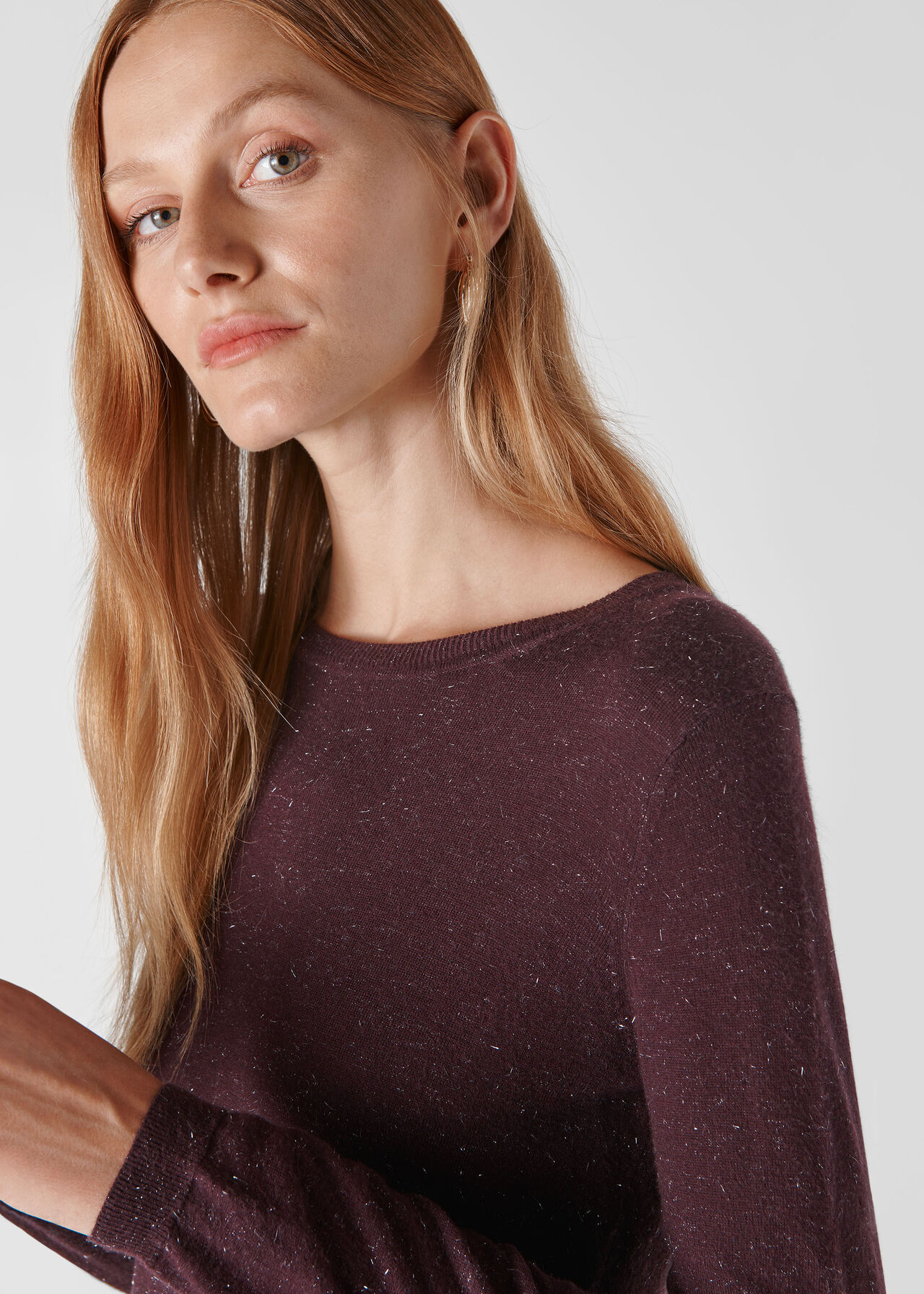 Annie Sparkle Crew Neck Knit