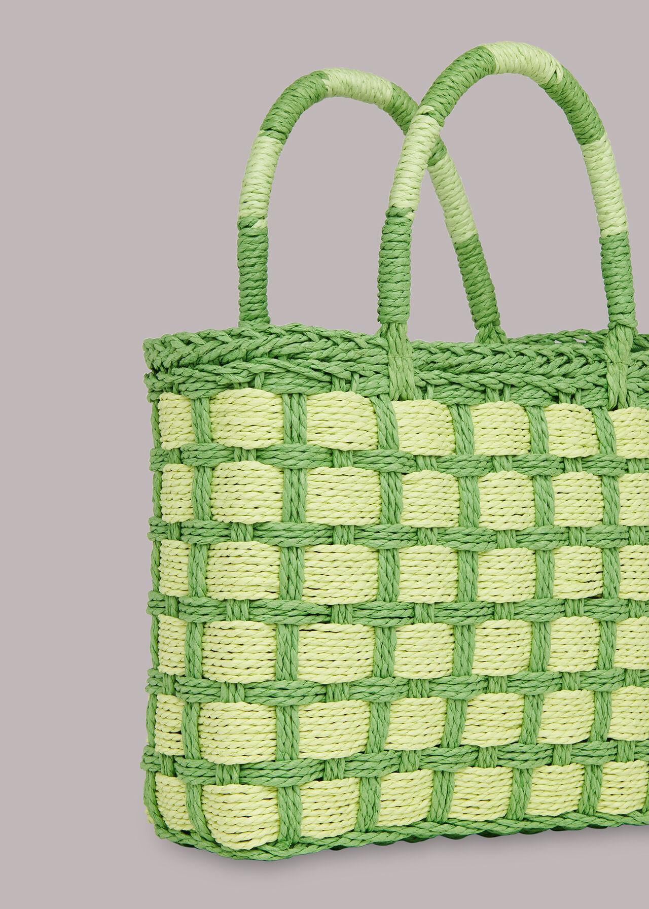 Tillie Mini Checkboard Tote
