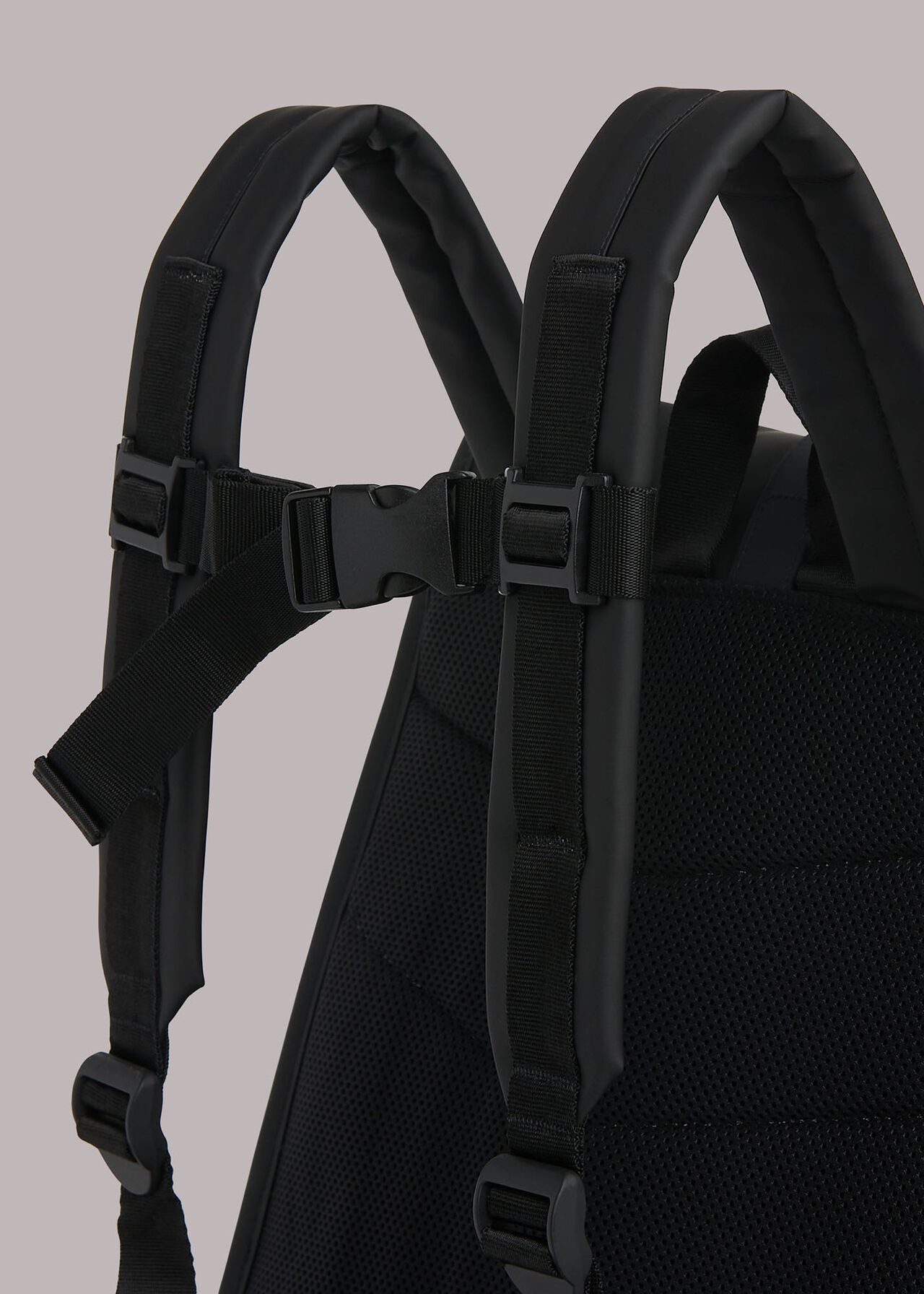 Denmark RAINS] Velcro Rolltop Backpack Waterproof Velcro Rolltop