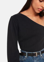 One Shoulder Knit