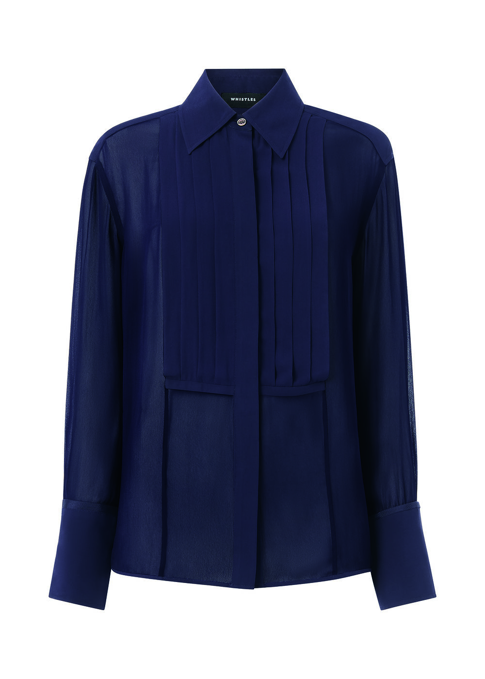 Maya Pintuck Detail Blouse