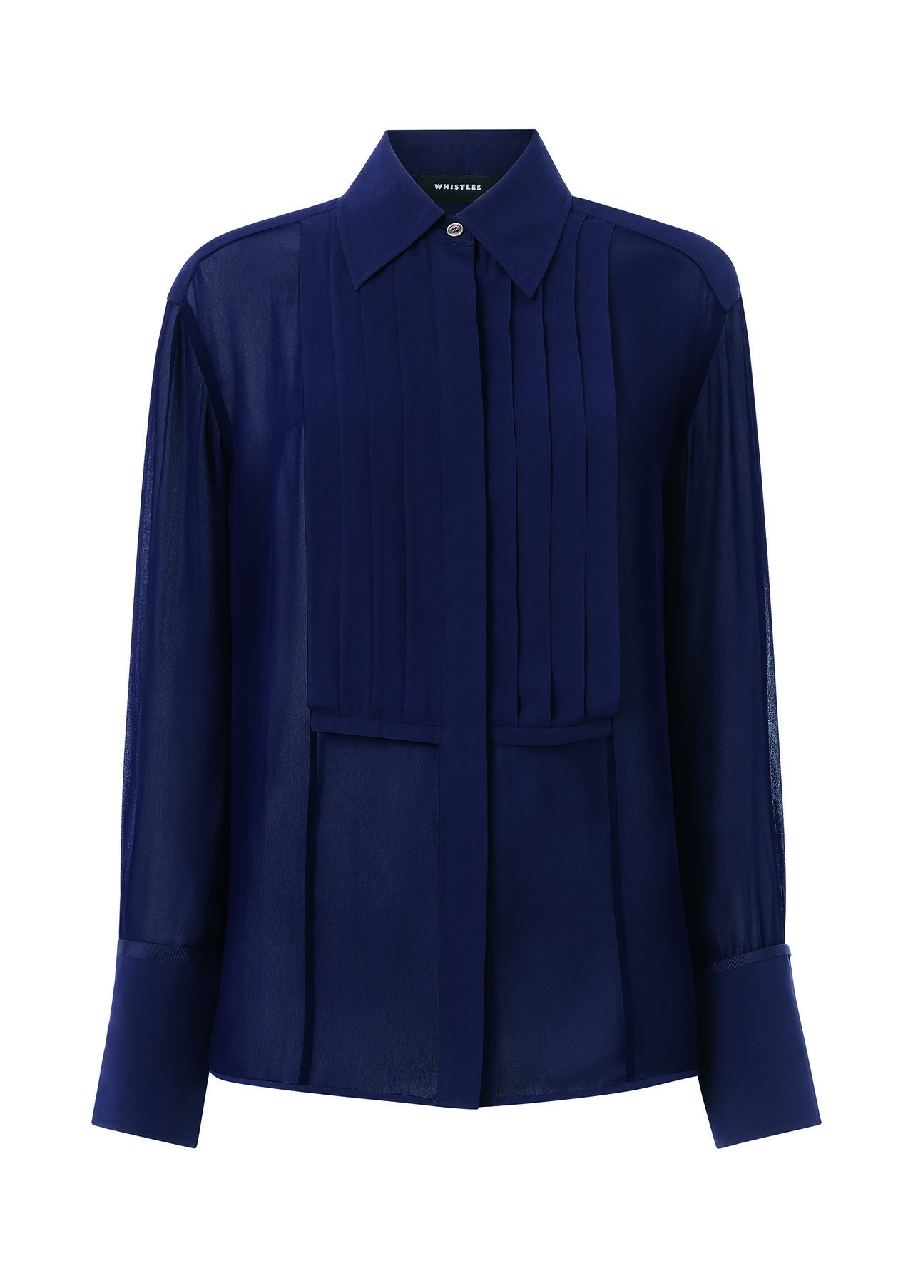 Maya Pintuck Detail Blouse