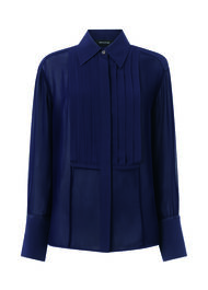 Maya Pintuck Detail Blouse