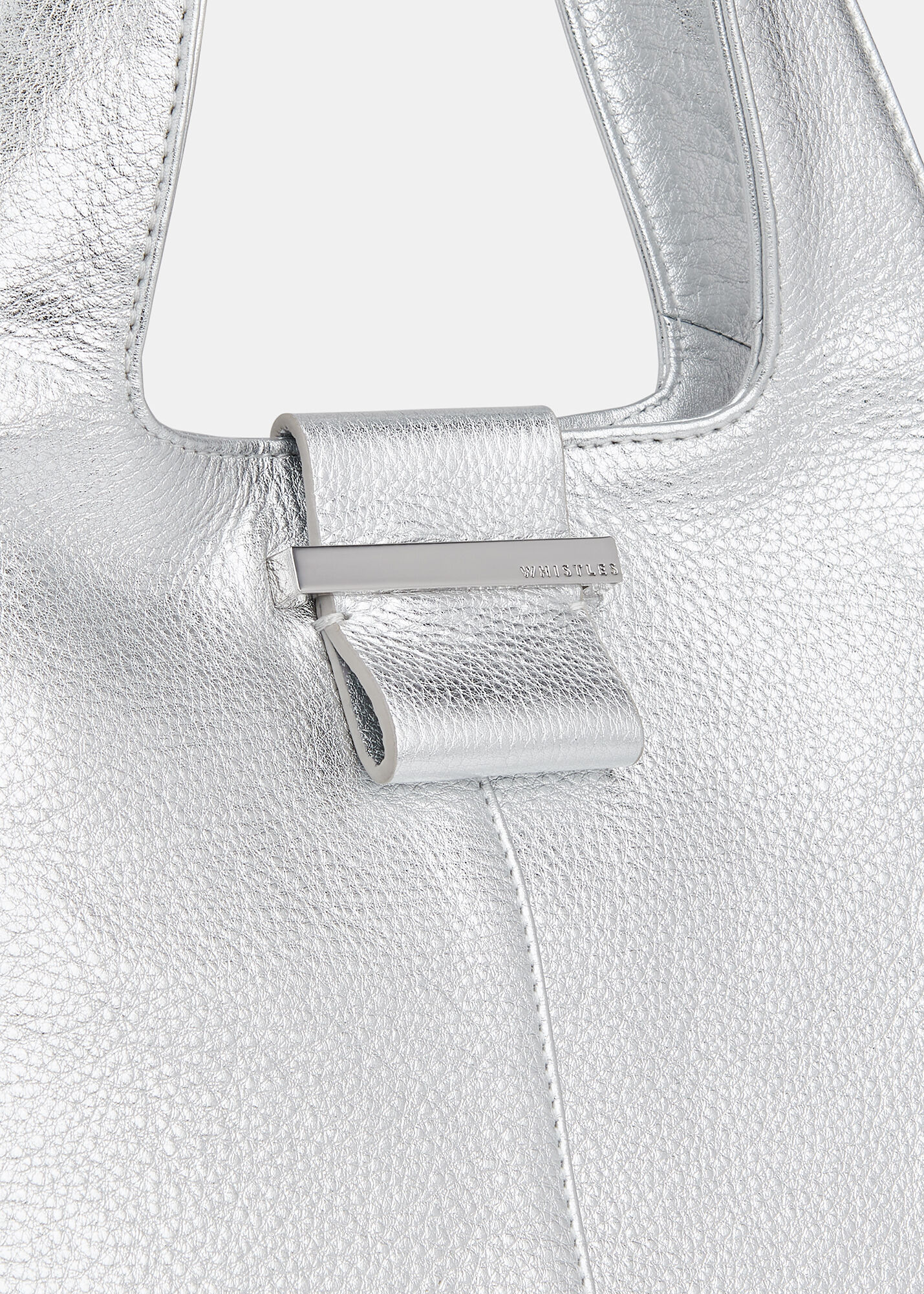 Whistles silver hotsell bag