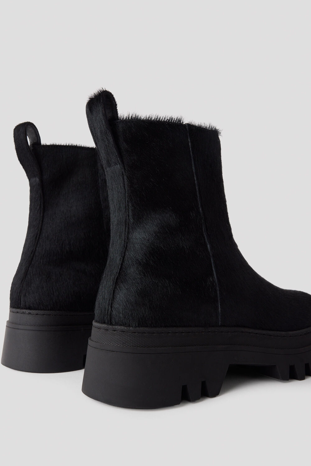 Black Hair-On Hatton Chelsea Boot