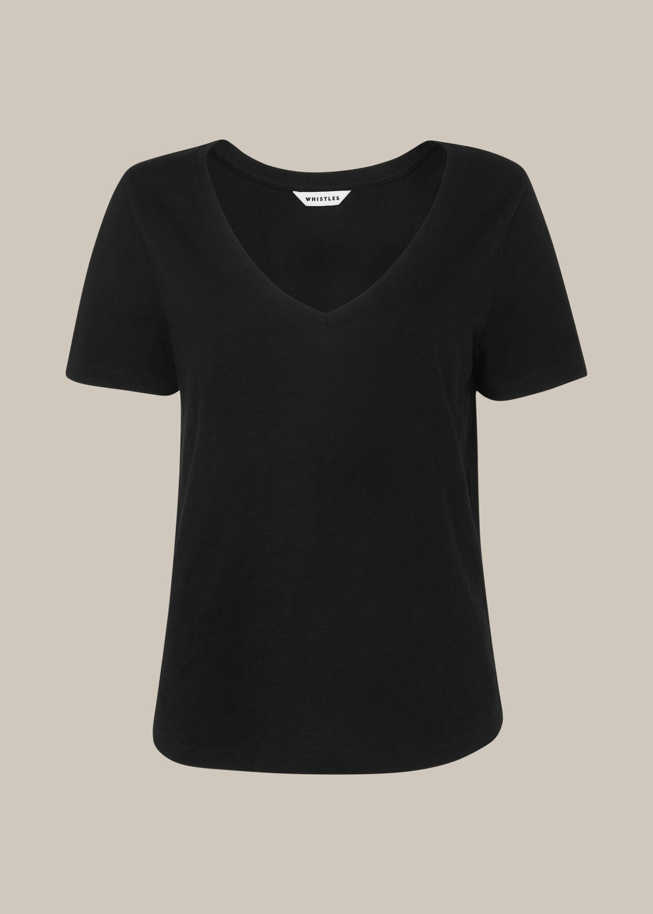 Sophie V Neck Cotton Tshirt