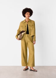 Abby Linen Casual Jacket