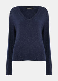 Annie Sparkle V Neck Knit
