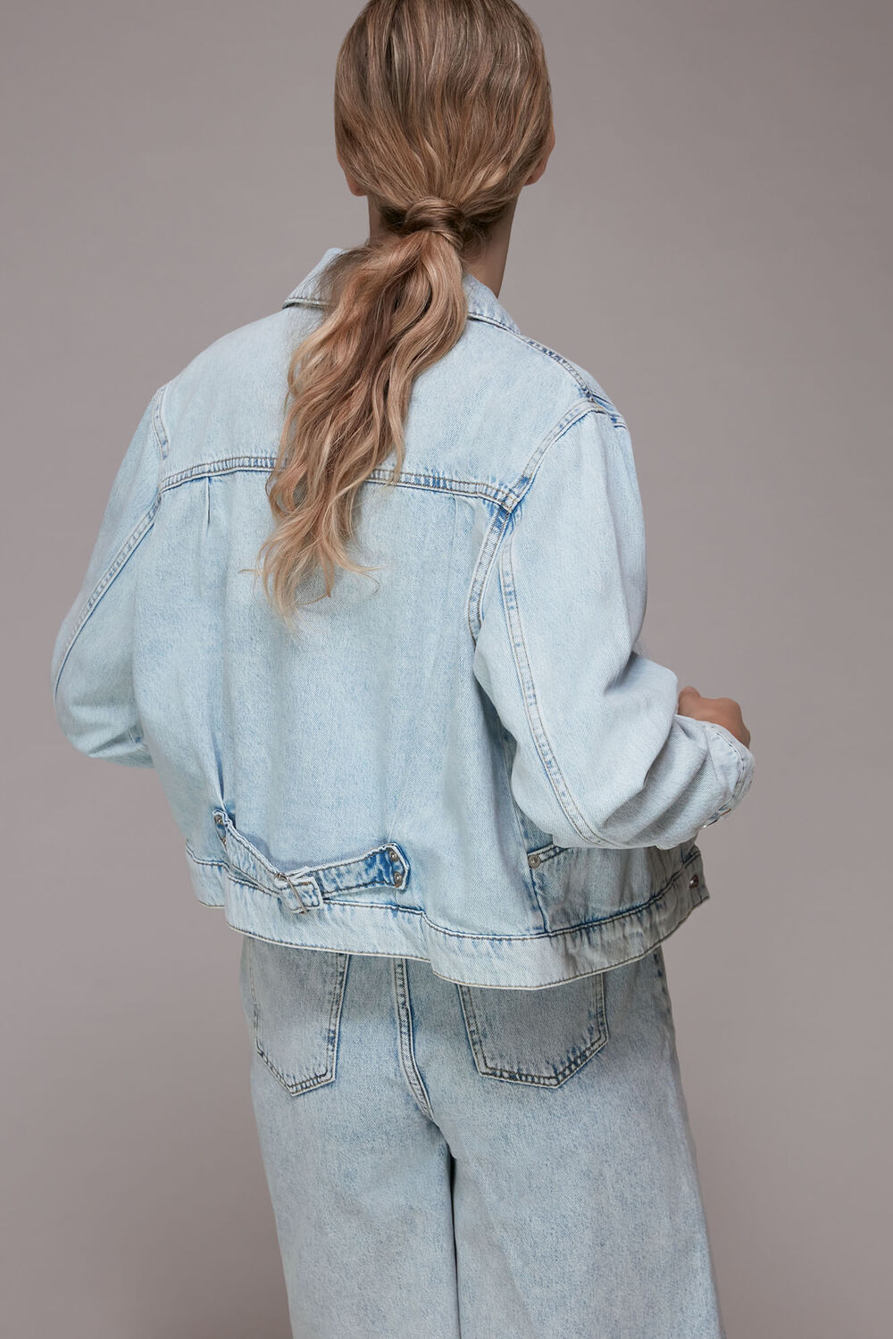 Acid Wash Classic Denim Jacket