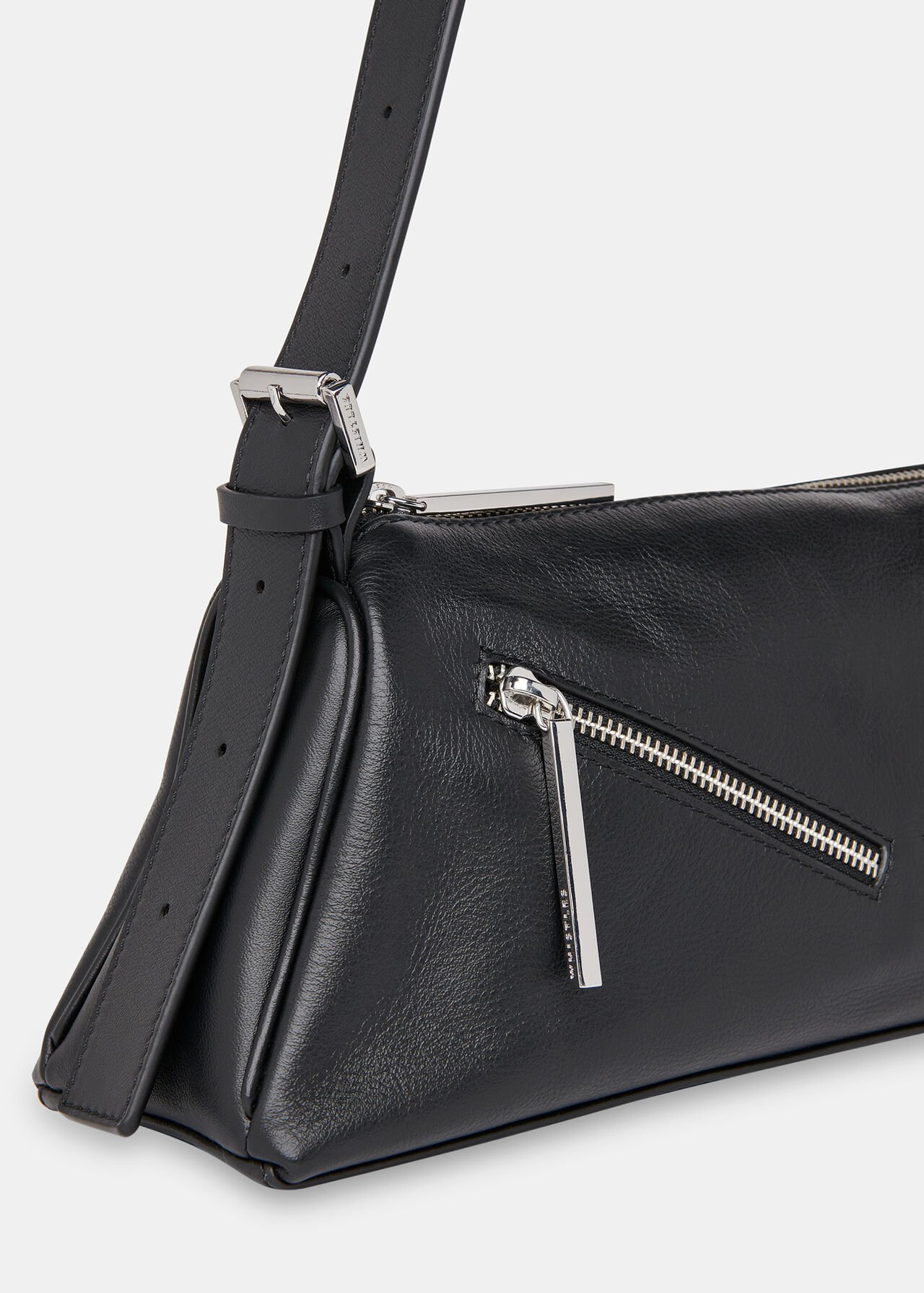 Seva Triple Zip Shoulder Bag