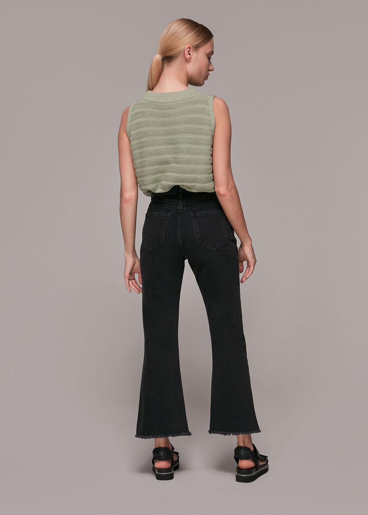Authentic Kick Flare Jean