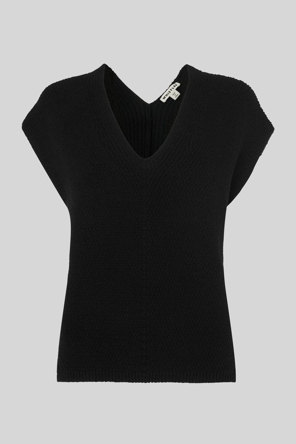 Pomona Rib Sweater Black