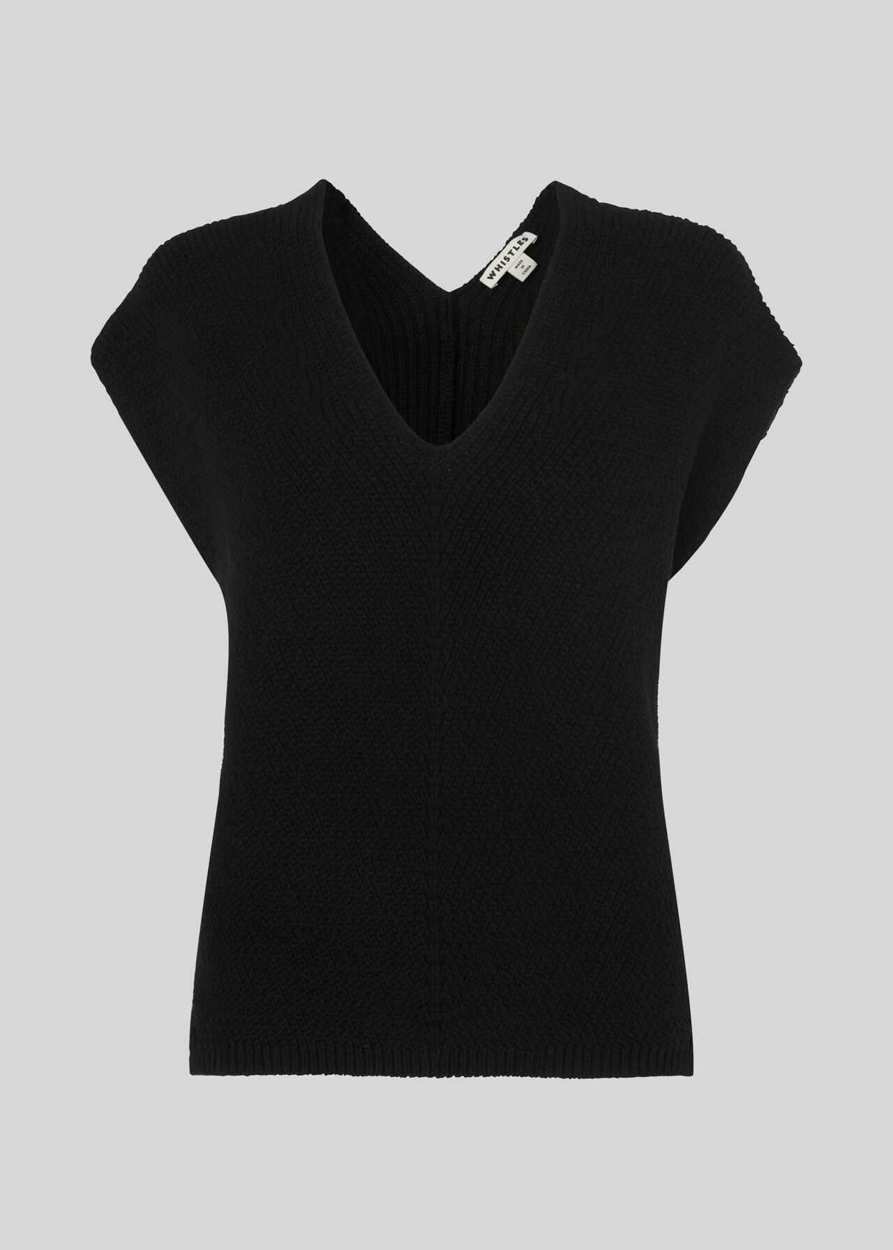 Pomona Rib Sweater Black