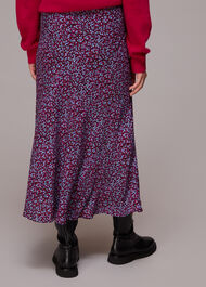 Floral Garden Bias Cut Skirt