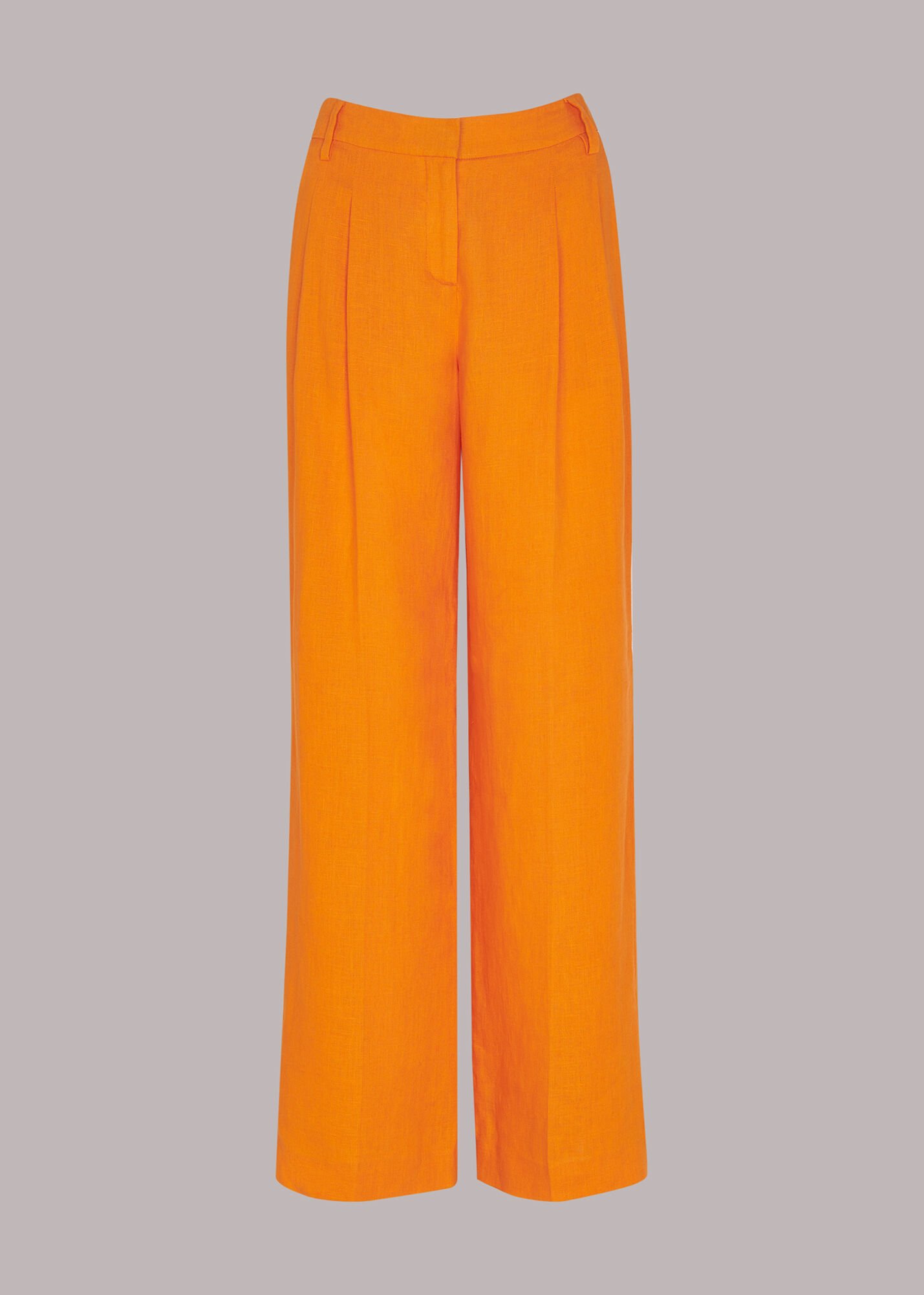 Orange hotsell linen pants