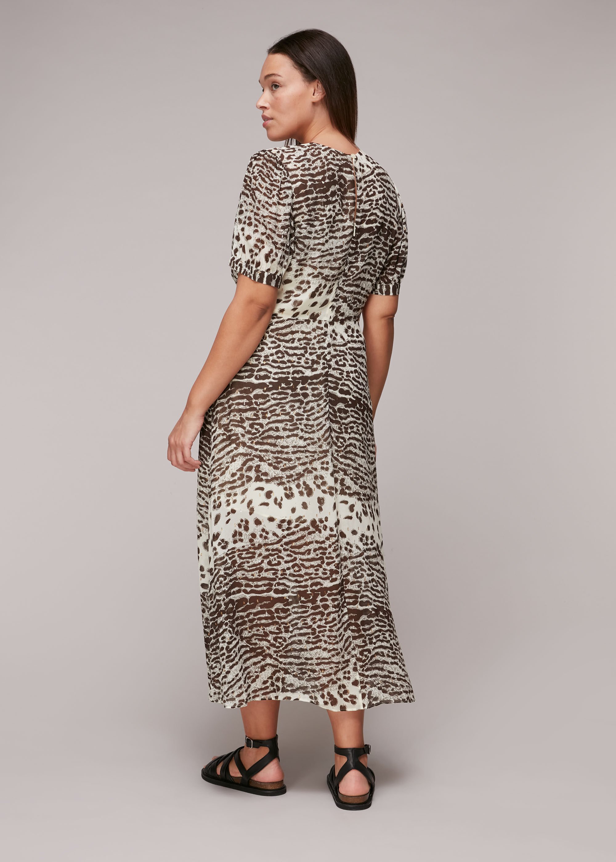 Jaguar print deals dress