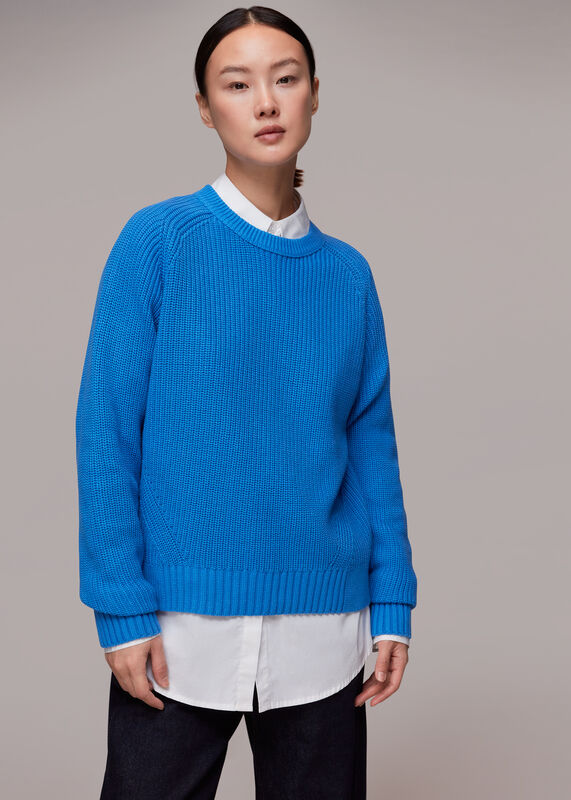 Rib Crew Neck Jumper