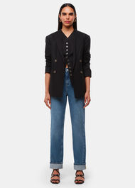 Lindsey Linen Blend Blazer