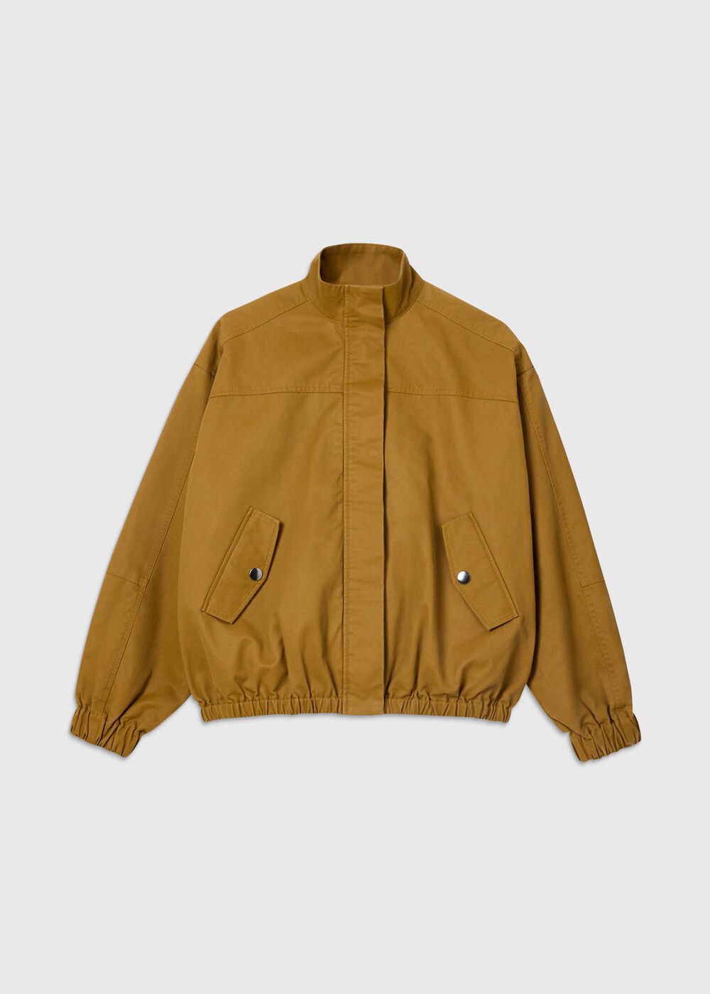 Wax Coated Bomber Jacket