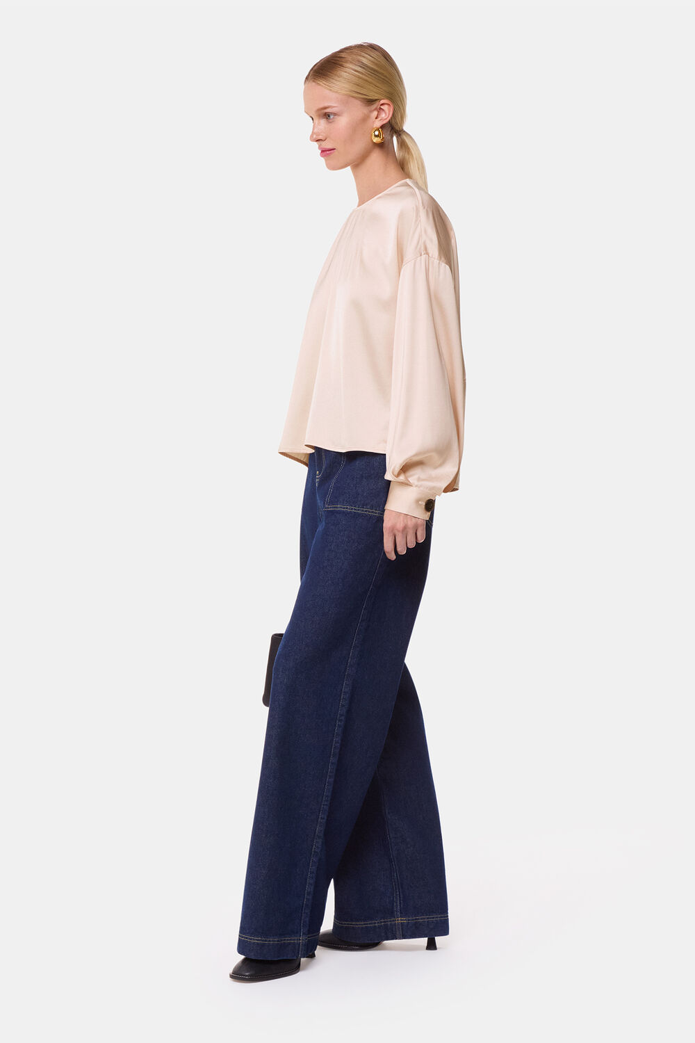 Demi Satin Blouse