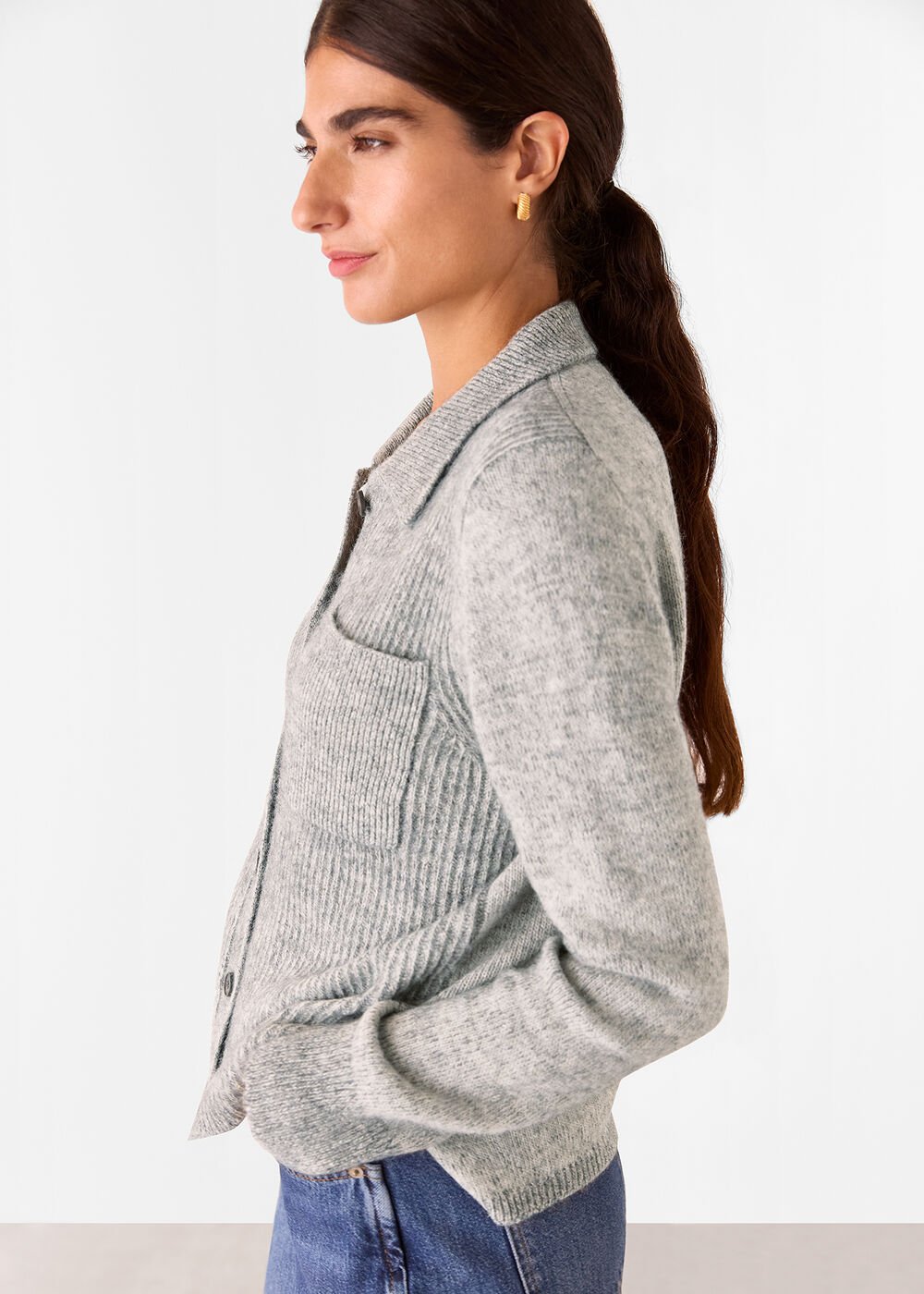 Isla Ribbed Cardigan