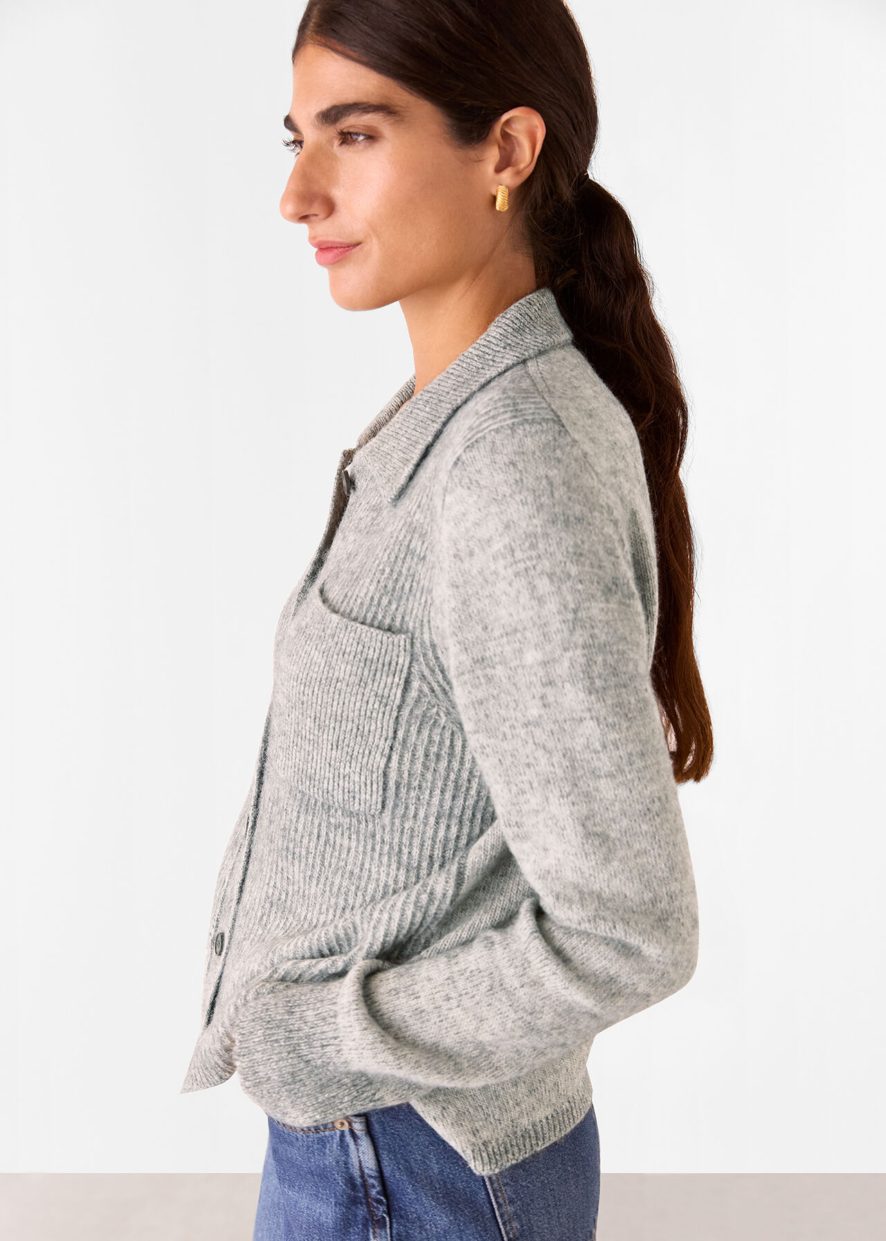 Isla Ribbed Cardigan