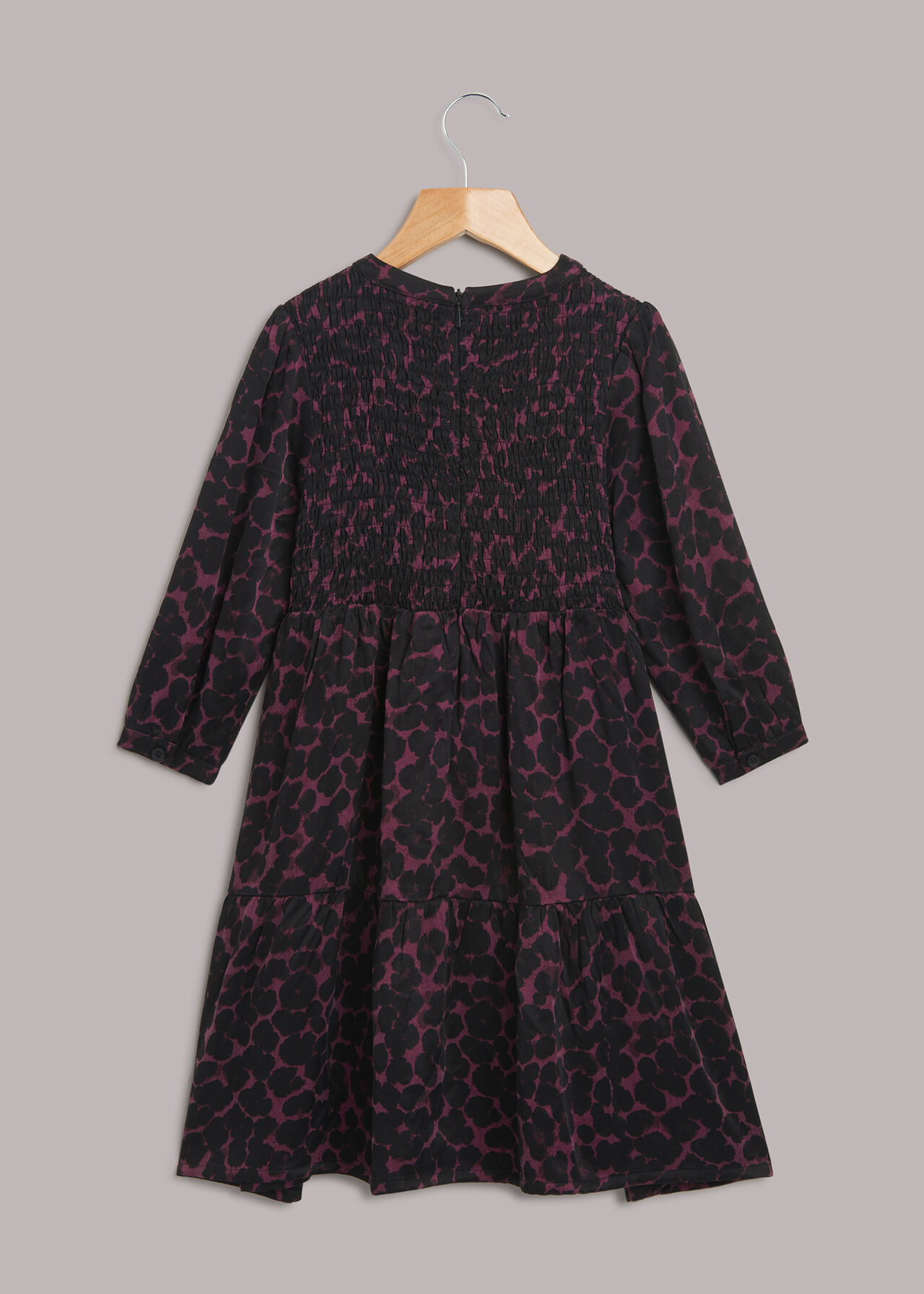 Pink/Multi Smudge Animal Primrose Dress | WHISTLES