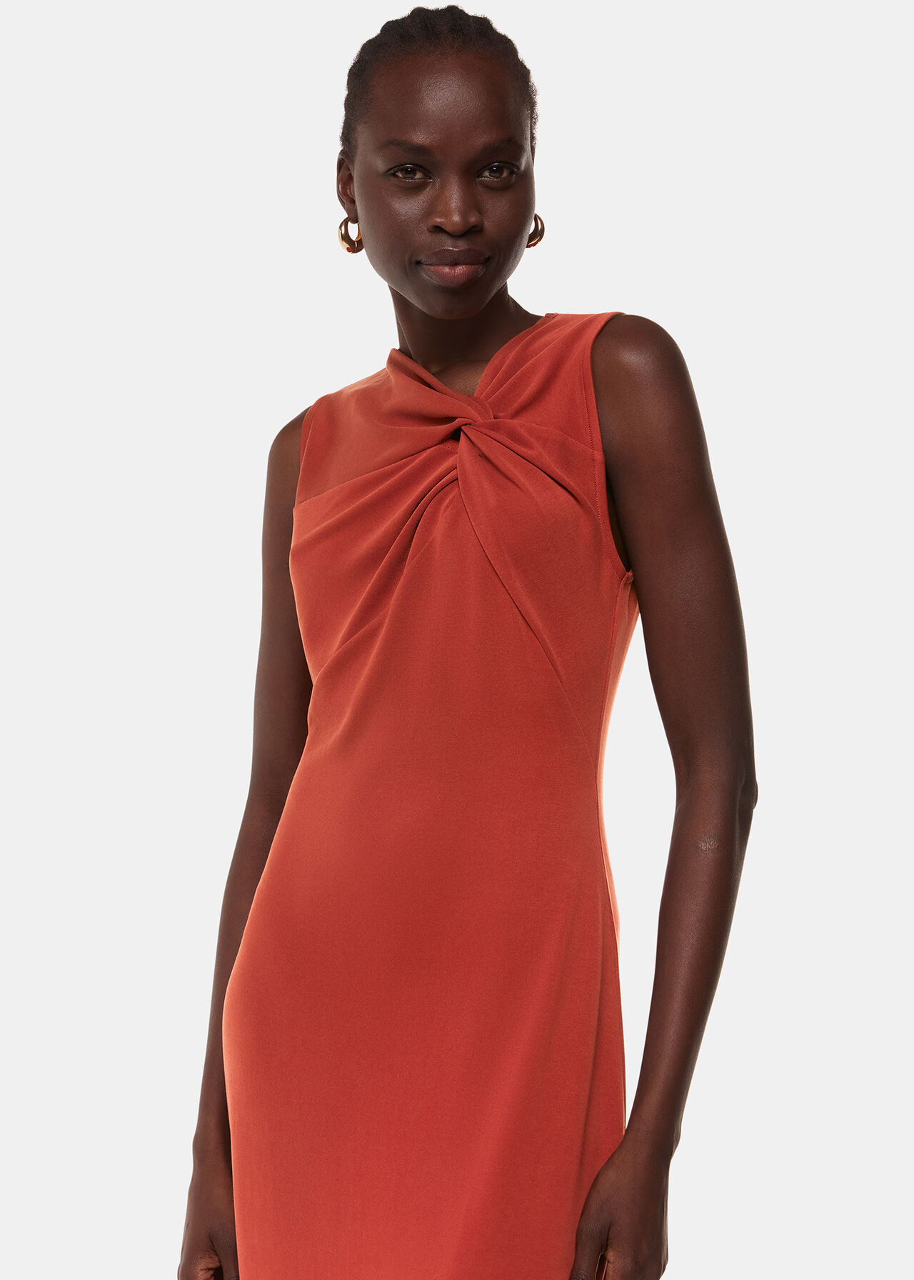 Saoirse Twist Jersey Dress