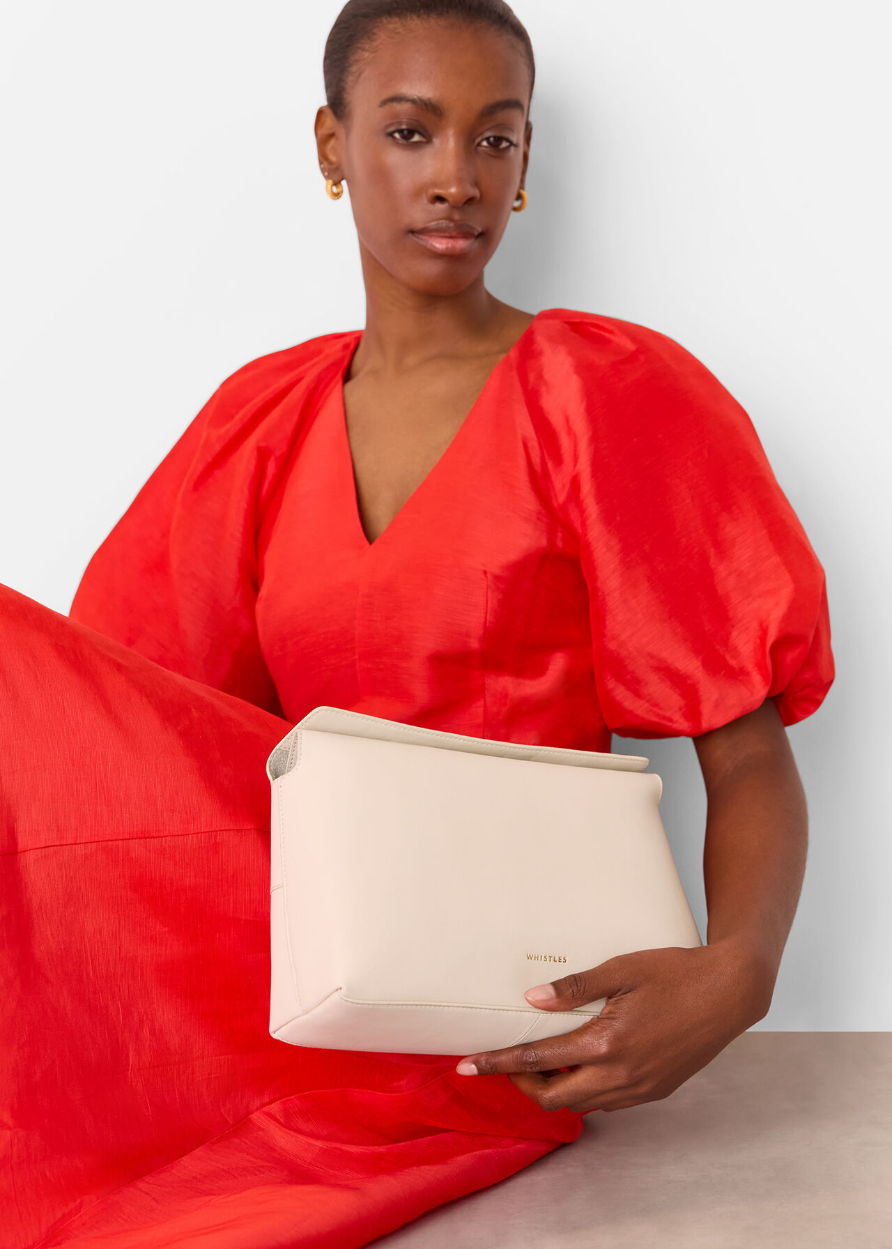 Fia Foldtop Clutch Bag