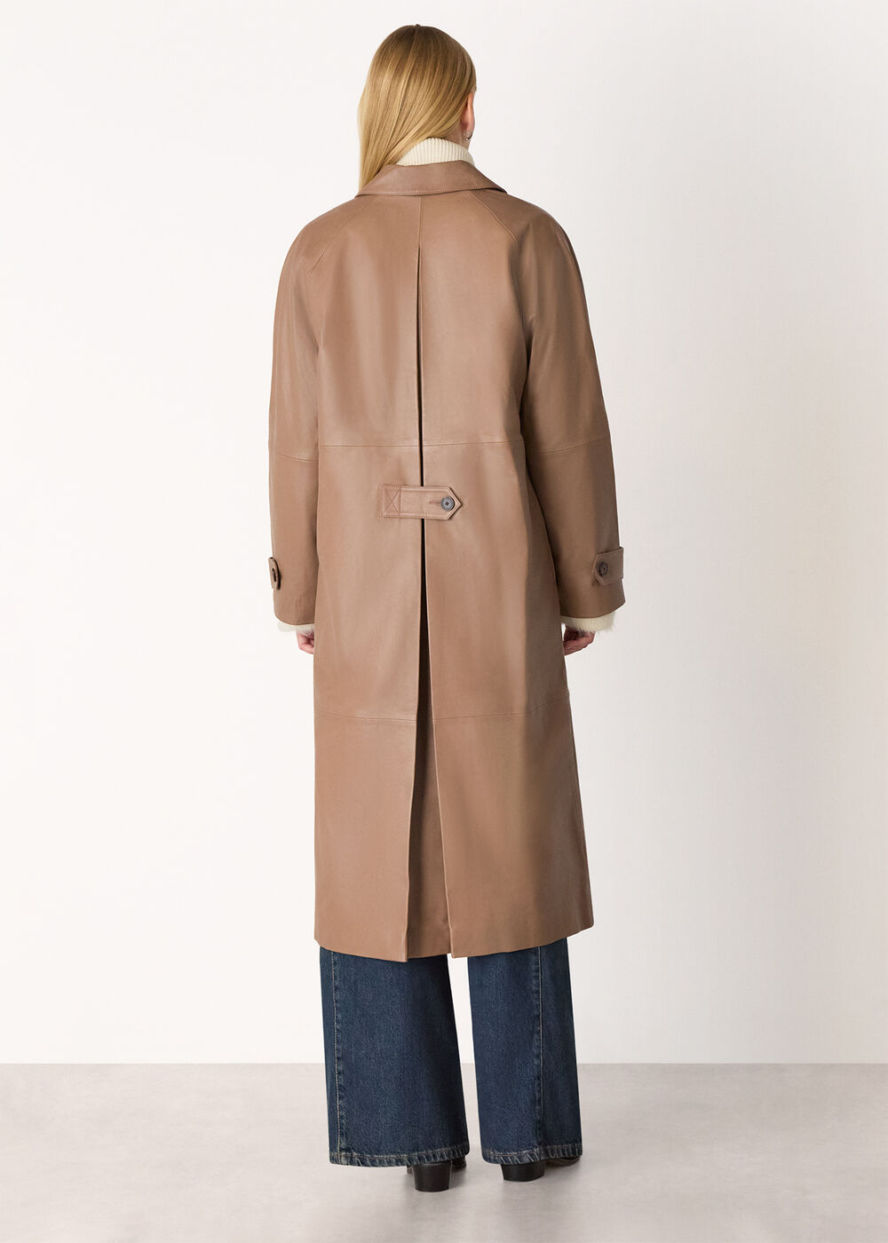 Leather Car Coat
