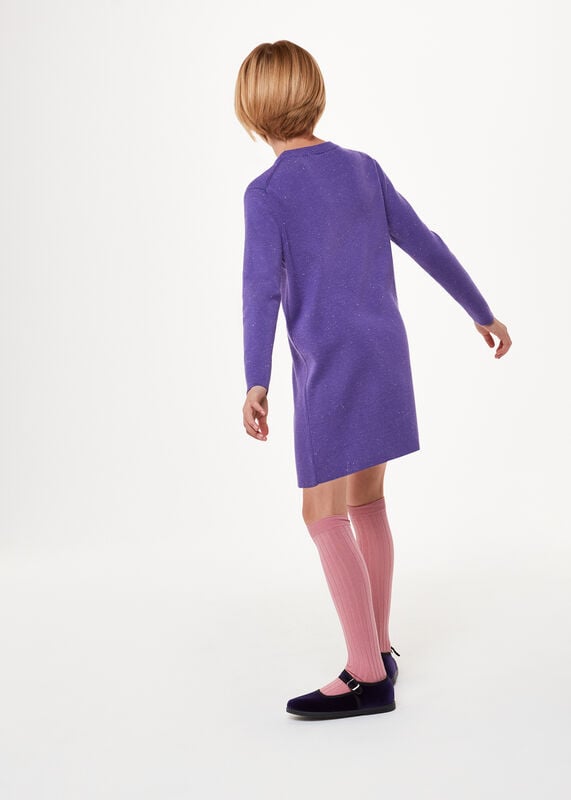 Lilac Annie Sparkle Knit Dress