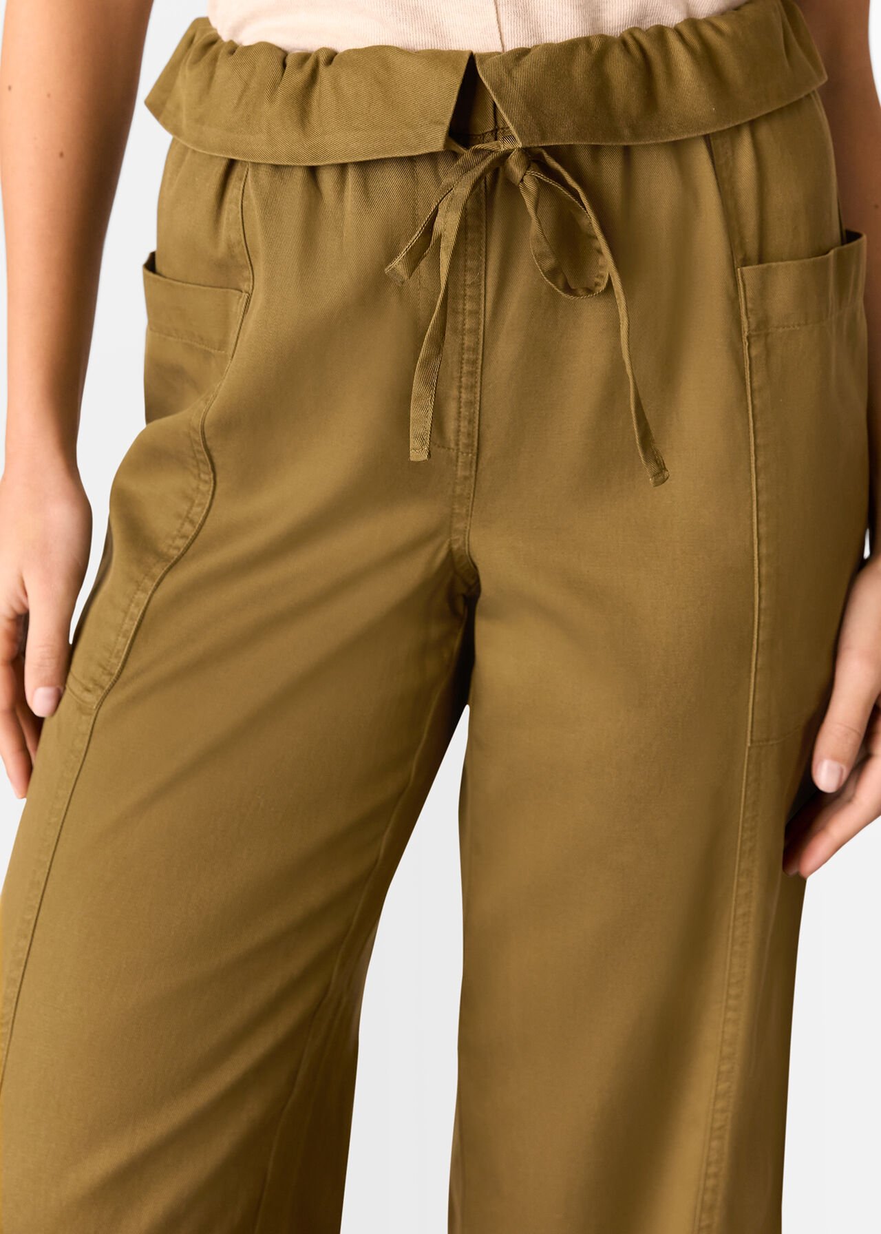 Paper Bag Waistband Trouser