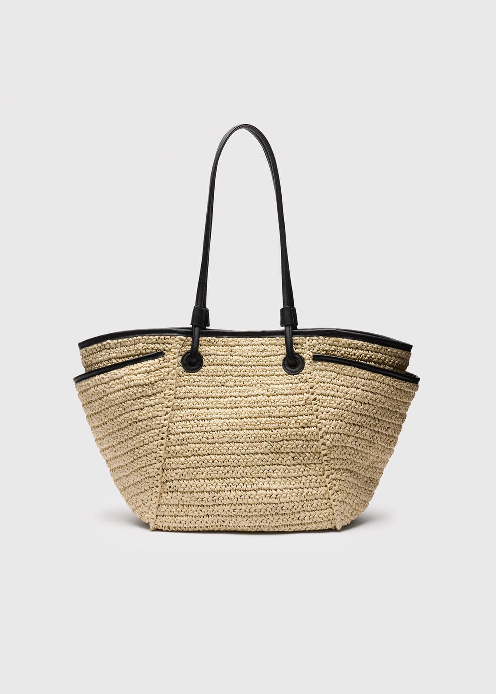Zoelle Straw Tote Bag