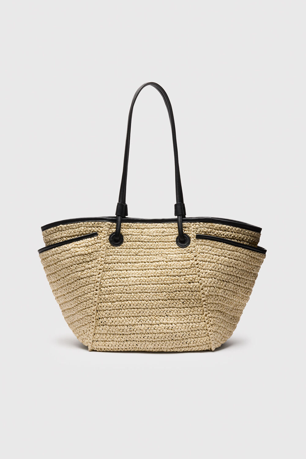 Zoelle Straw Tote Bag