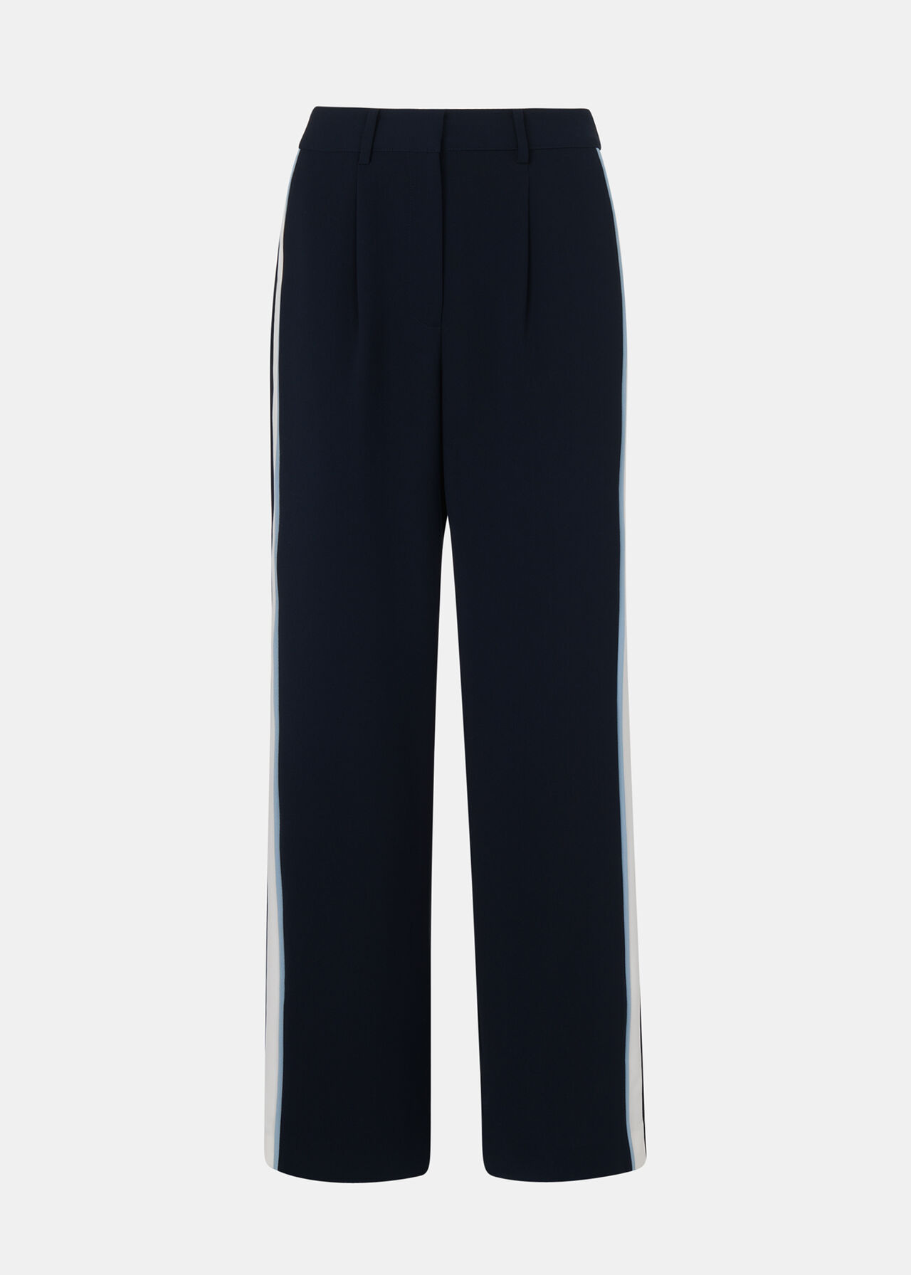 Crepe Side Stripe Trouser